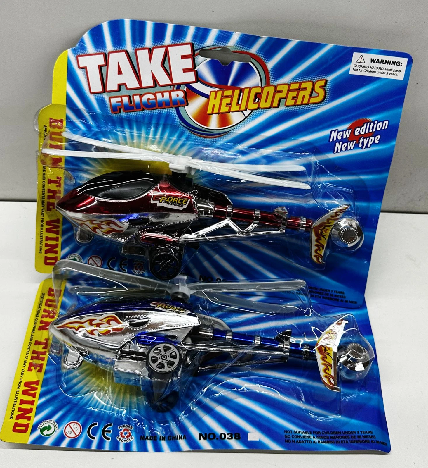 Helicoptero friccion