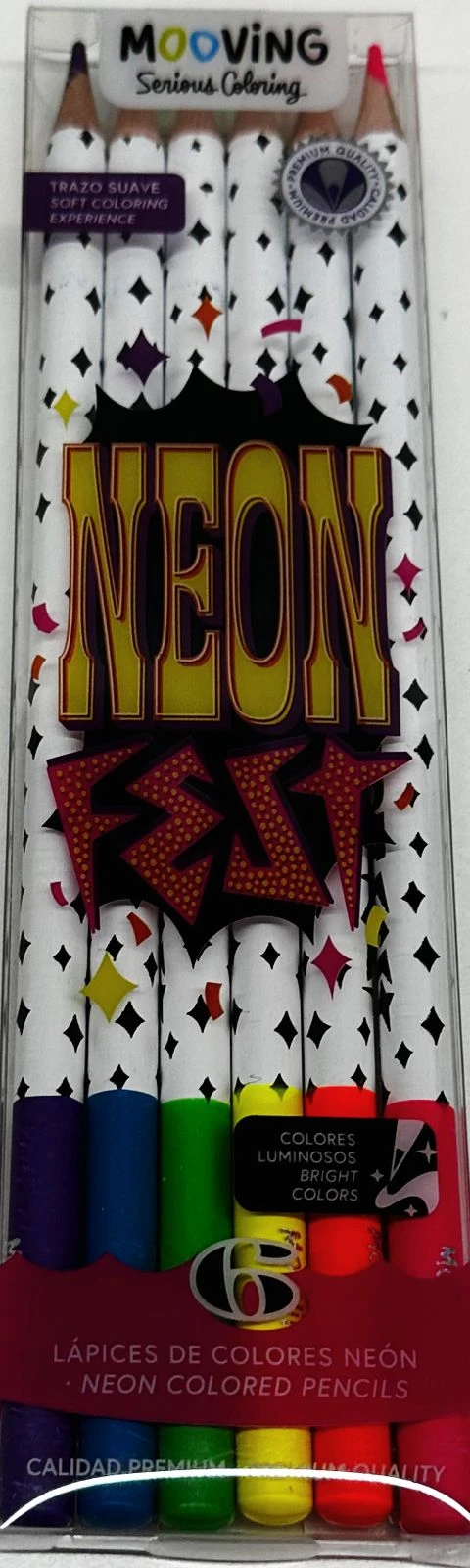 Lapices neon x6