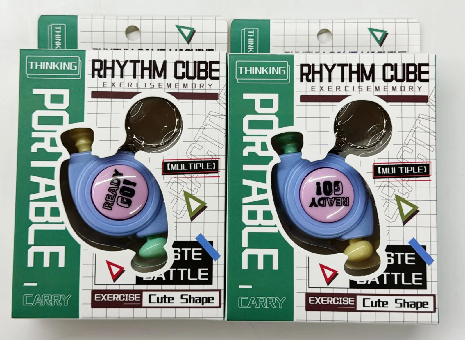 Mini rhythm cube game