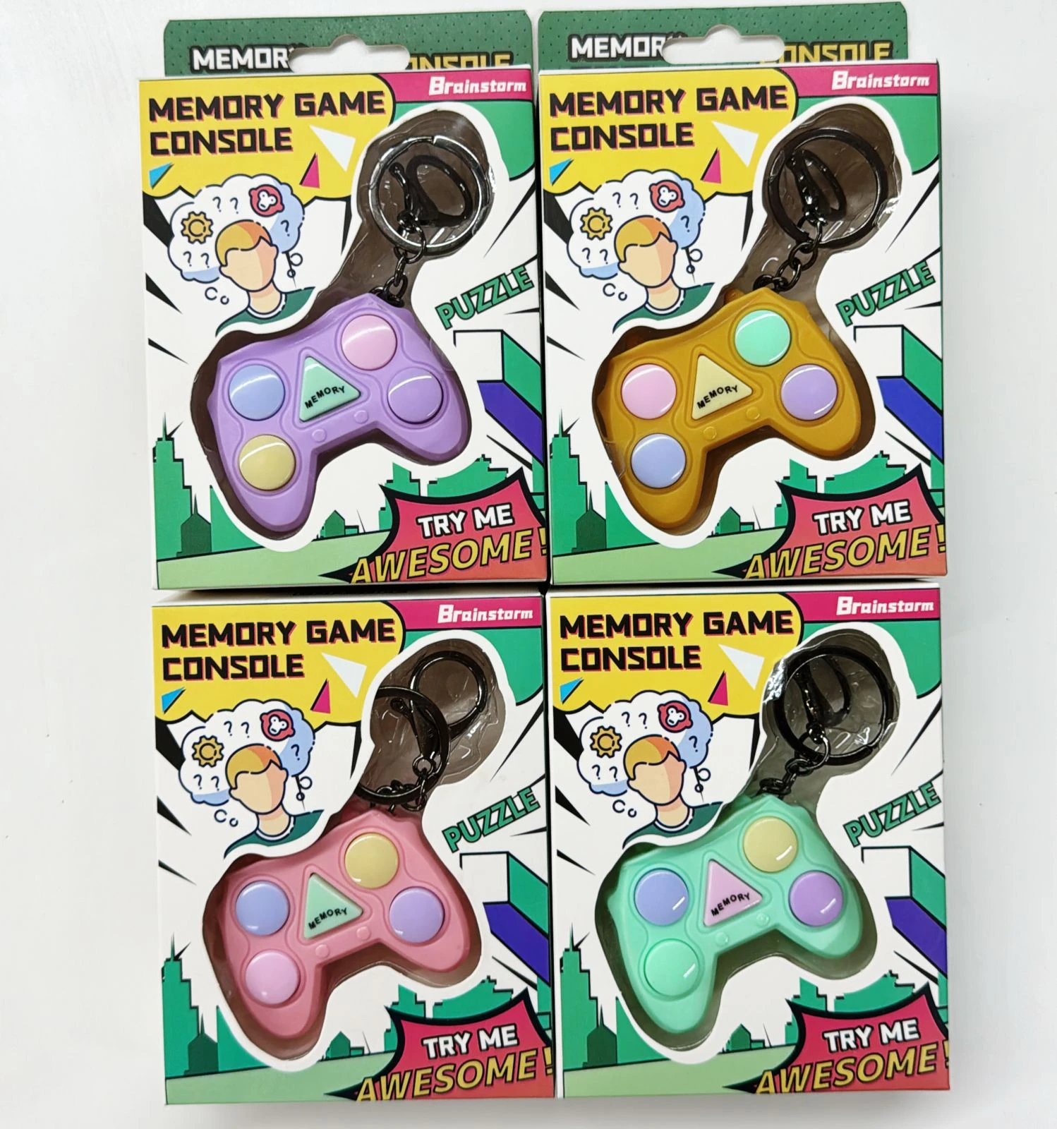 Memory game control pastel