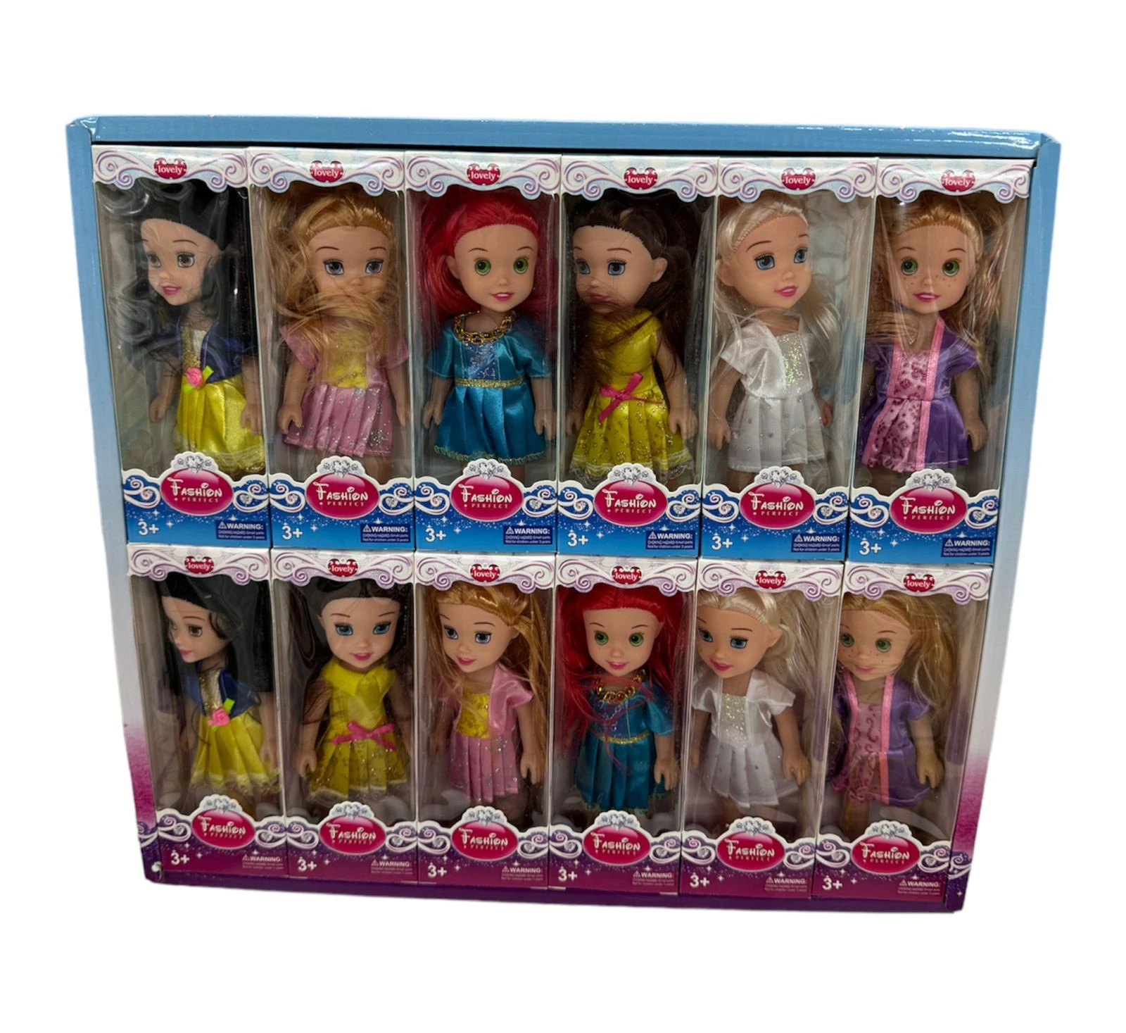 Princesas 17cmx6.5cm