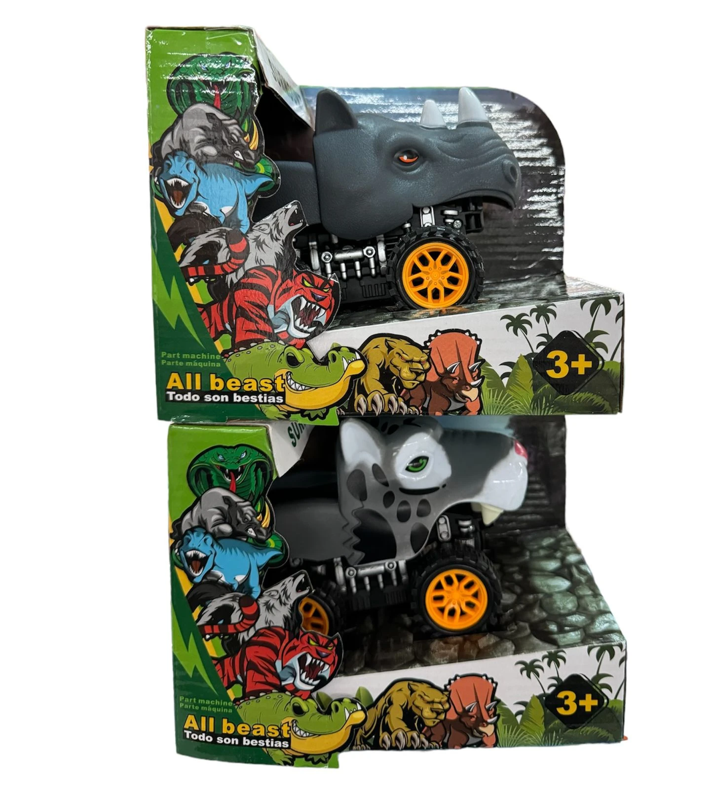 Auto animal friccion 14x18cm